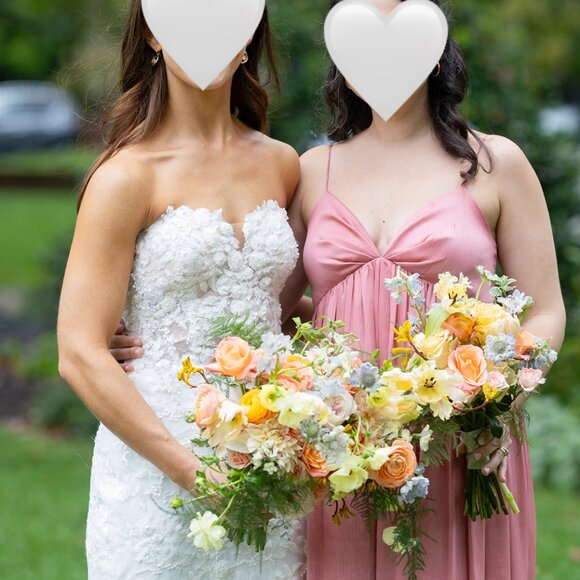 Sachin & Babi Jessica Gown | Size 4 | Pink Bridesmaid Dress - Picture 4 of 7